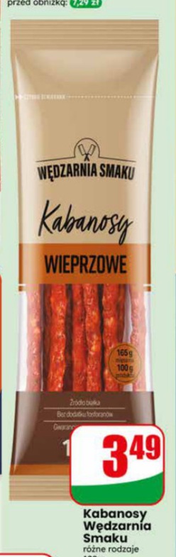 kabanosy wieprzowe