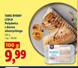 dorsz atlantycki, polędwica