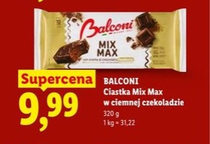ciastka Mix Max w ciemnej czekoladzie