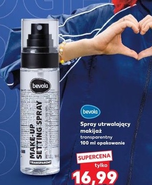 spray utrwalający makijaż transparentny