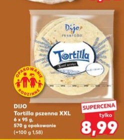 tortilla pszenna