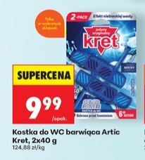 kostka do WC barwiąca Artic