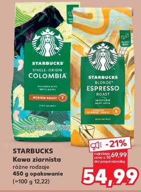 kawa ziarnista single origin colombia lub espresso roast