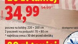 pościel satynowa z mikrowłókna