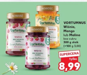 dżem bez cukru wiśniowy/mango/malinowy