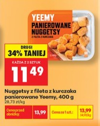 nuggets z fileta z kurczaka panierowane