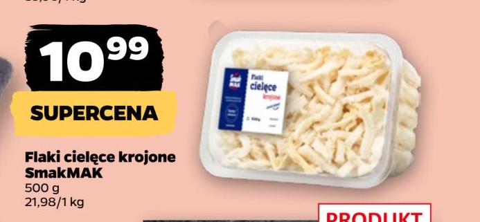 flaki cielęce krojone