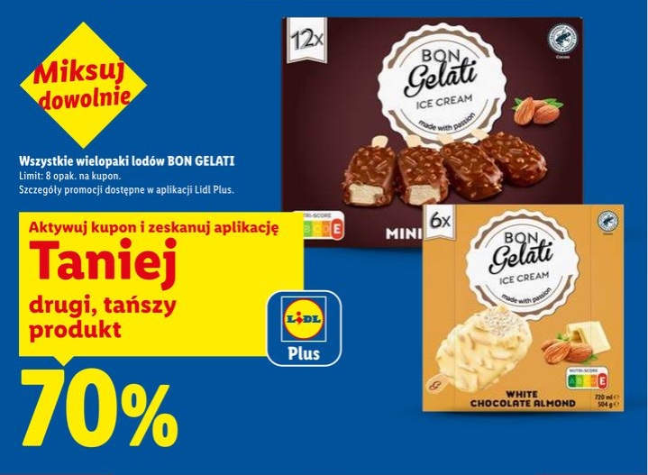 wielopaki lodów