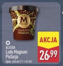 lody magnum pistacja