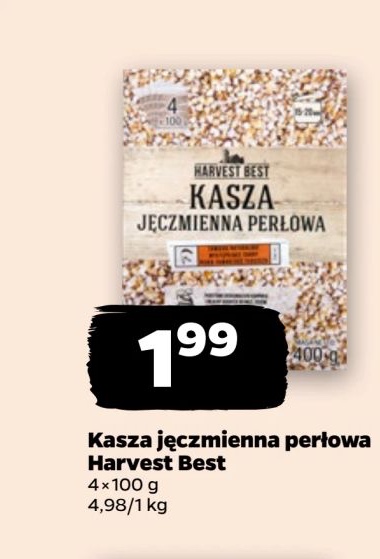 kasza jęczmienna perłowa