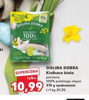 kiełbasa biała parzona, 100% polskiego mięsa