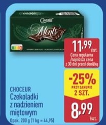 czekoladki z nadzieniem miętowym