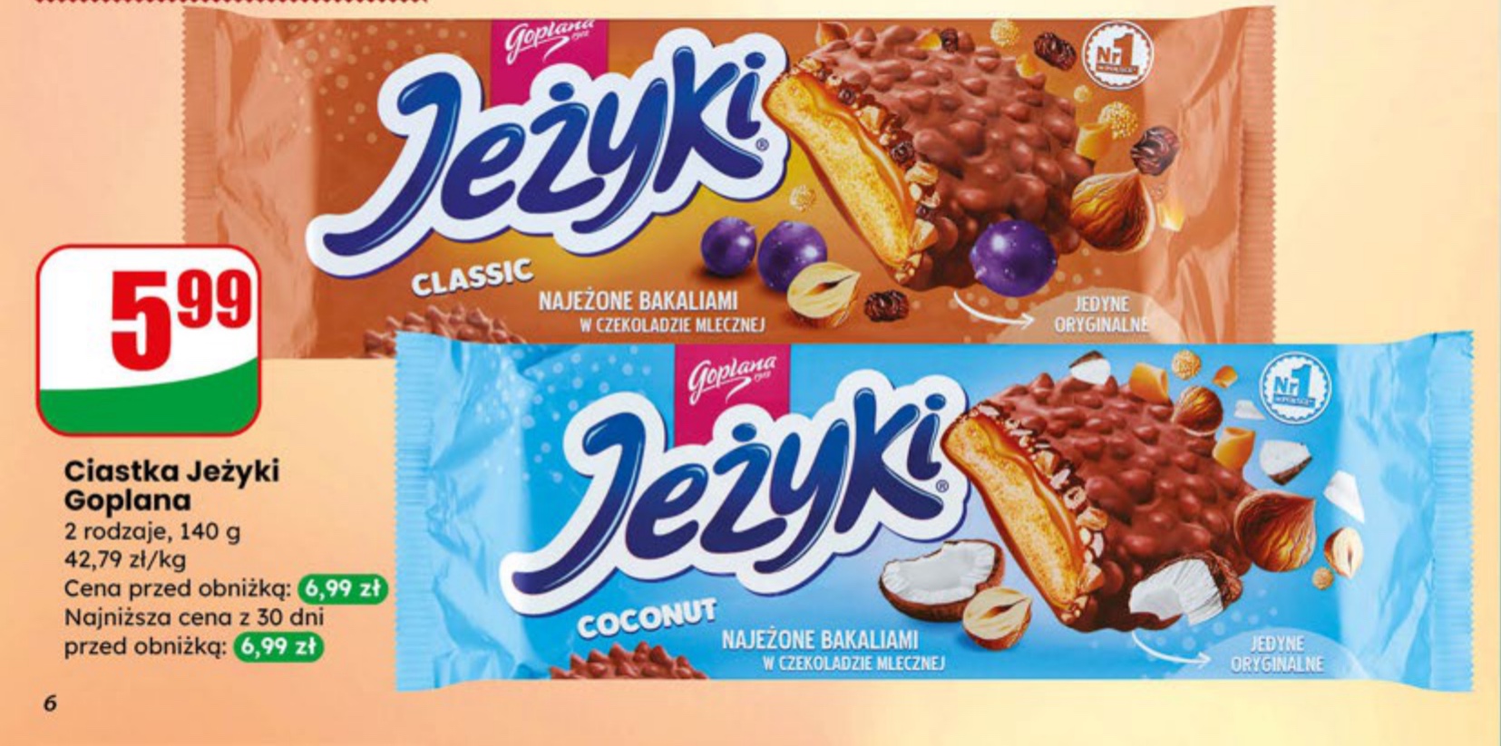 ciastka Jeżyki