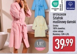 szlafrok muślinowy damski