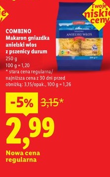 makaron gniazdka anielskie włos z pszenicy durum