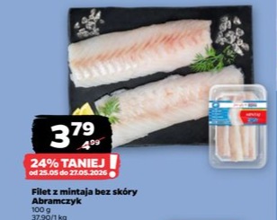 filet z mintaja bez skóry