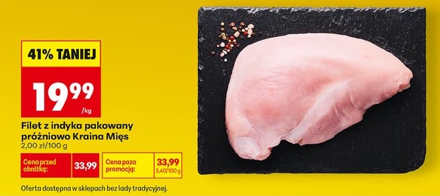 filet z indyka pakowany próżniowo