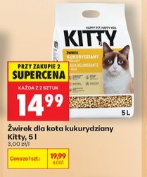 żwirek dla kota kukurydziany
