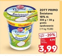 śmietana 18% tł.