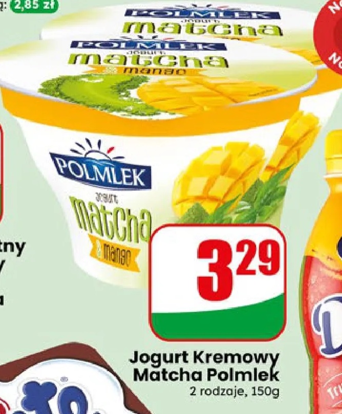 jogurt kremowy matcha