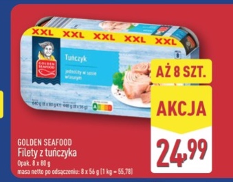 filety z tuńczyka w sosie własnym