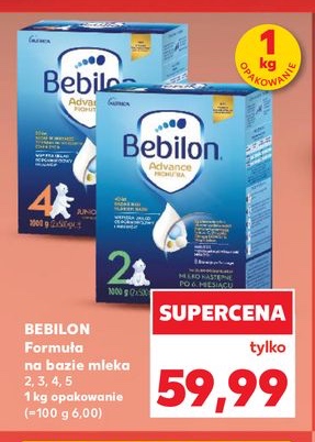 formuła na bazie mleka etap 2/3/4
