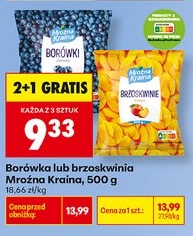 borówka lub brzoskwinia