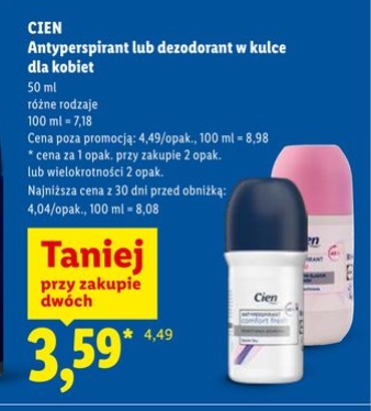 dezodorant w kulce dla kobiet