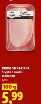 szynka o smaku maślanym