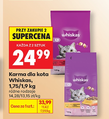 karma dla kota whiskas