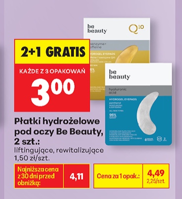 płatki hydrożelowe pod oczy