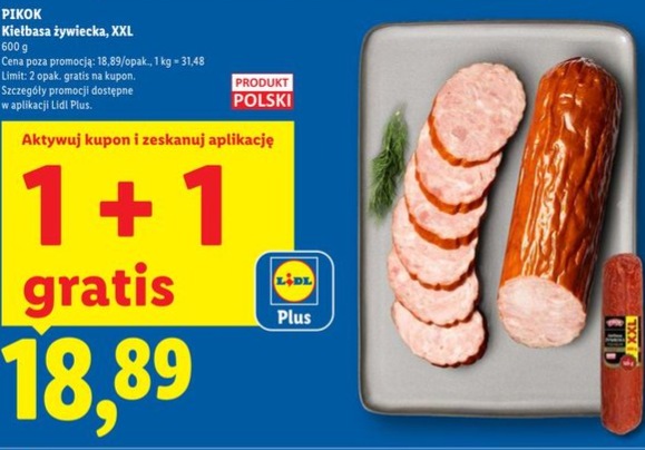 kiełbasa żywiecka XXL