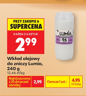 wkład olejowy do znicza