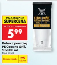 kubek z powłoką PE