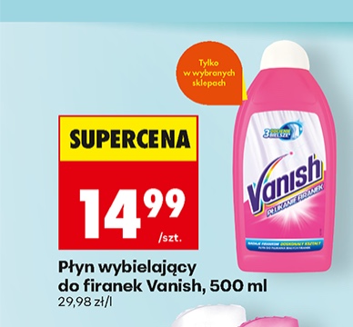 płyn wybielający do firanek