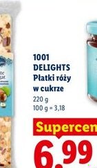 płatki róży w cukrze