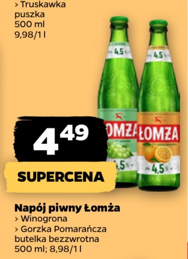 napój piwny radler 0,0%