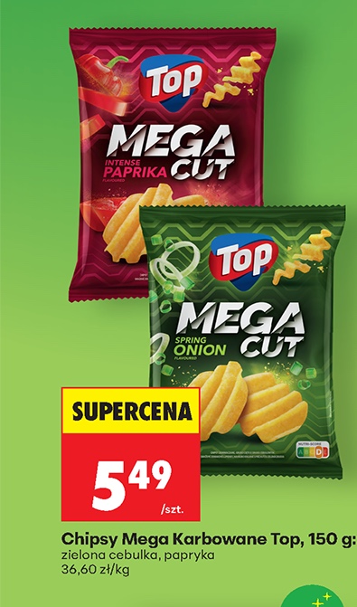 chipsy mega karbowane