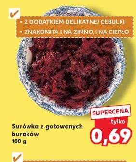 surówka z gotowanych buraków