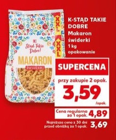 makaron świderki