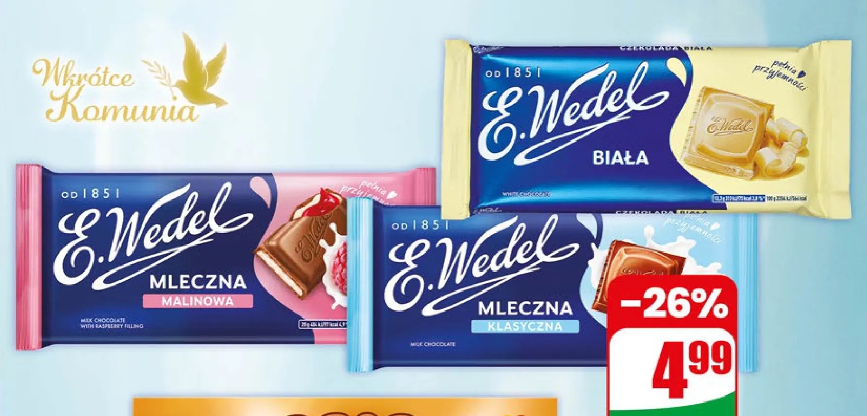 czekolada mleczna klasyczna