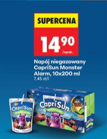 napój niegazowany