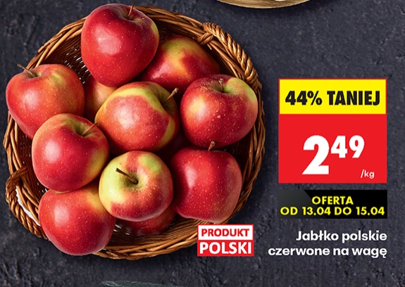 jabłko czerwone