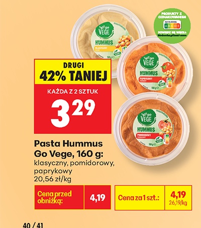 pasta hummus papryka