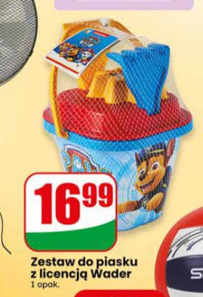 zestaw do piasku z licencją