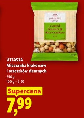 mieszanka krakersów i orzeszków ziemnych