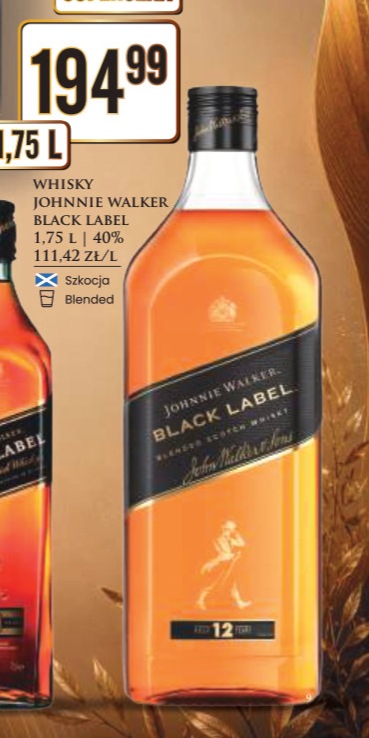 whiskey black label
