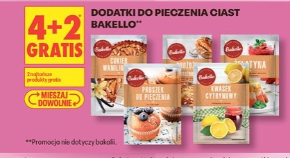 wszystkie dodatki do pieczenia ciast