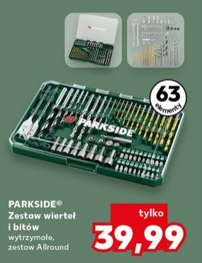 zestaw wierteł i bitów
