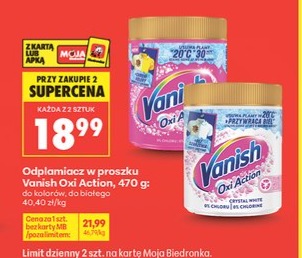 odplamiacz w proszku Vanish Oxi Action